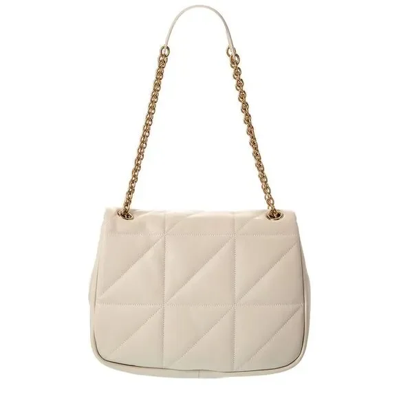 Saint Laurent Jamie 4.3 Medium Leather Shoulder Bag, White - Picture 2 of 5